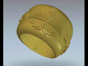 ring for a student graduate 3D Model