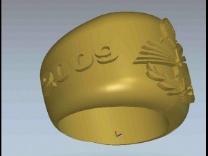 ring for a student graduate 3D 모델