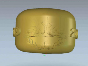 ring for a student graduate 3D 모델