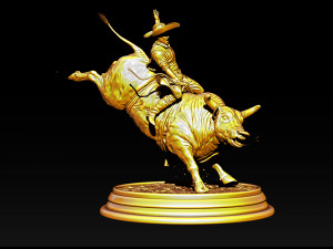 bull fighting stl - obj - ztl file 3D प्रिंट मॉडल