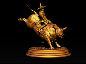 bull fighting stl - obj - ztl file 3D प्रिंट मॉडल