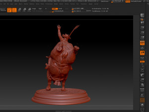 bull fighting stl - obj - ztl file 3D प्रिंट मॉडल