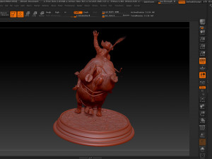 bull fighting stl - obj - ztl file 3D प्रिंट मॉडल