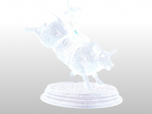bull fighting stl - obj - ztl file 3D प्रिंट मॉडल