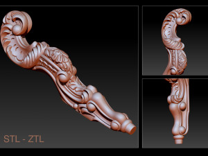 collection legs 3d stl model relief for cnc Model do druku 3D
