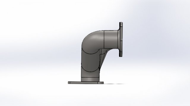 exhaust manifold 3D 모델 .c4d .max .obj .3ds .fbx .stl .blend 