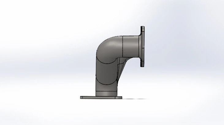 exhaust manifold 3D Model .c4d .max .obj .3ds .fbx .stl .blend 