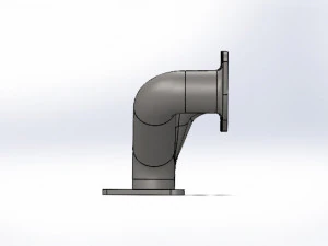 エキゾーストマニホールド 3Dモデル