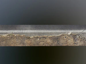 roadedge photoscanned 3D Model