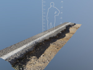 roadedge photoscanned Modelo 3D