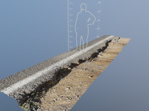 roadedge photoscanned Modelo 3D