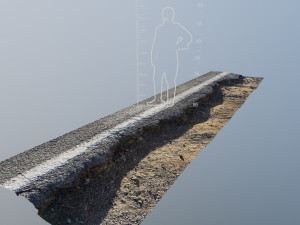 roadedge photoscanned Modelo 3D