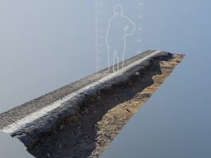 roadedge photoscanned Modelo 3D