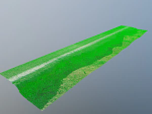 roadedge photoscanned 3D Model