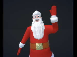 santa claus Model 3D
