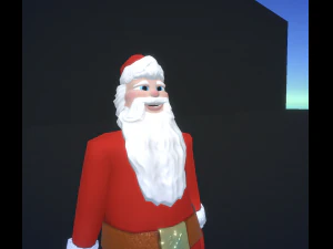Pap&aacute; Noel Modelo 3D