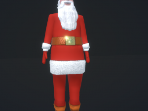 santa claus Model 3D