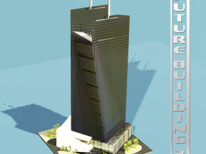 future twist building 32 3D Model