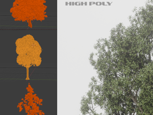 tree pack 24b 3D Model
