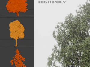 tree pack 24b 3D Model