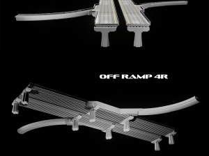 off ramp 23f - freeway pack 3D Model