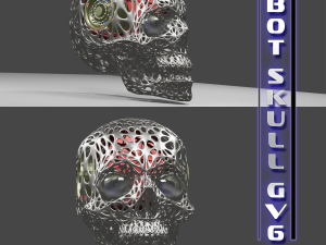bot skull gv6 3D Model
