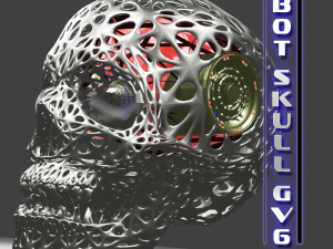 bot skull gv6 3D Model