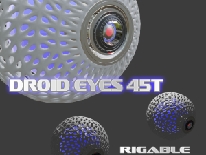 droid eyes 45t 3D Model