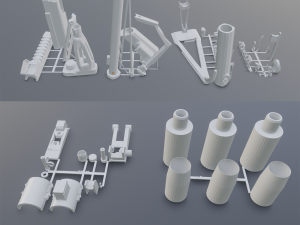 spud p45 potatogun Modelo 3D
