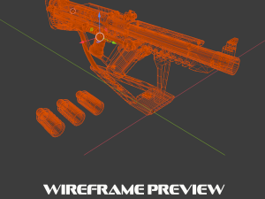 spud p45 potatogun Modelo 3D
