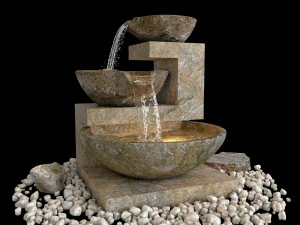 фонтан 01 3D Модель