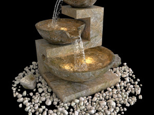 fountain 01 3D Model