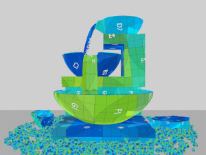 fountain 01 3D Model