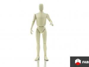 인간 마네킹 더미 - 11 스케일 - maniqui humano - escala 11 3D 모델