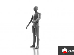 human mannequin dummy - 11 scale - maniqui humano - escala 11 3D Model