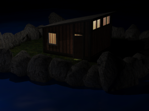house-warehouse 3Dモデル