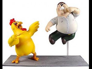 family guy peter vs chicken 3D 모델