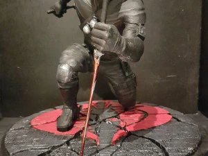 gi joe snake eyes statue 3D Model