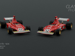 ferrari 312b3 3D-Modell