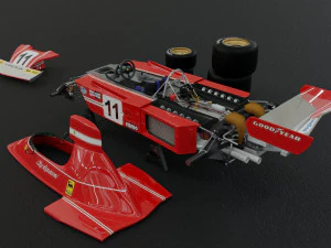 ferrari 312b3 3D Model