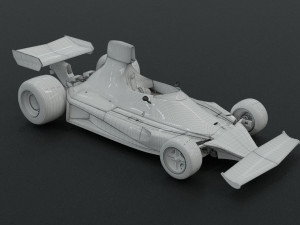 ferrari 312 t 3D मॉडल