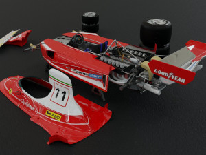 ferrari 312 t 3D मॉडल