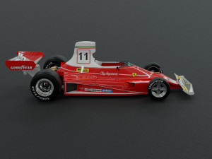 ferrari 312 t 3D मॉडल