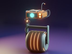 robor blender 3D Model