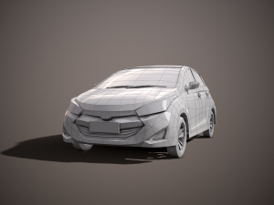 low-poly car pack - game ready Modelo 3D