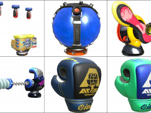 cartoon - objects 3D Model