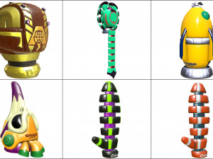 cartoon - objects 3D 模型