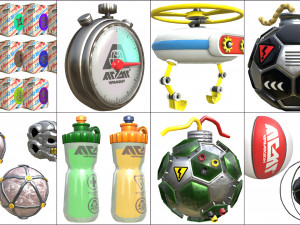 cartoon - items 3D 模型