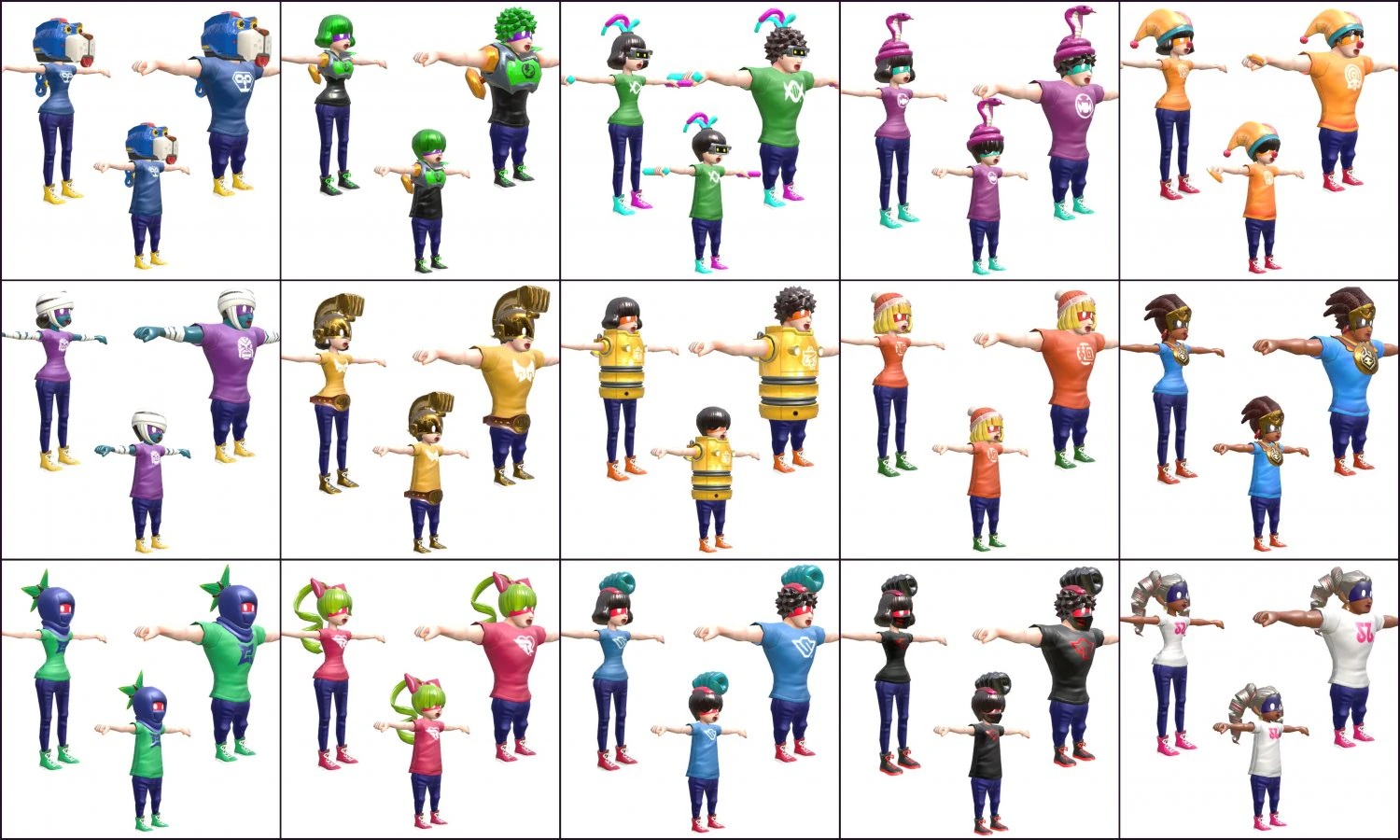 cartoon - characters 3D Model .c4d .max .obj .3ds .fbx .stl .blend