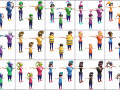 cartoon - characters 3D 模型